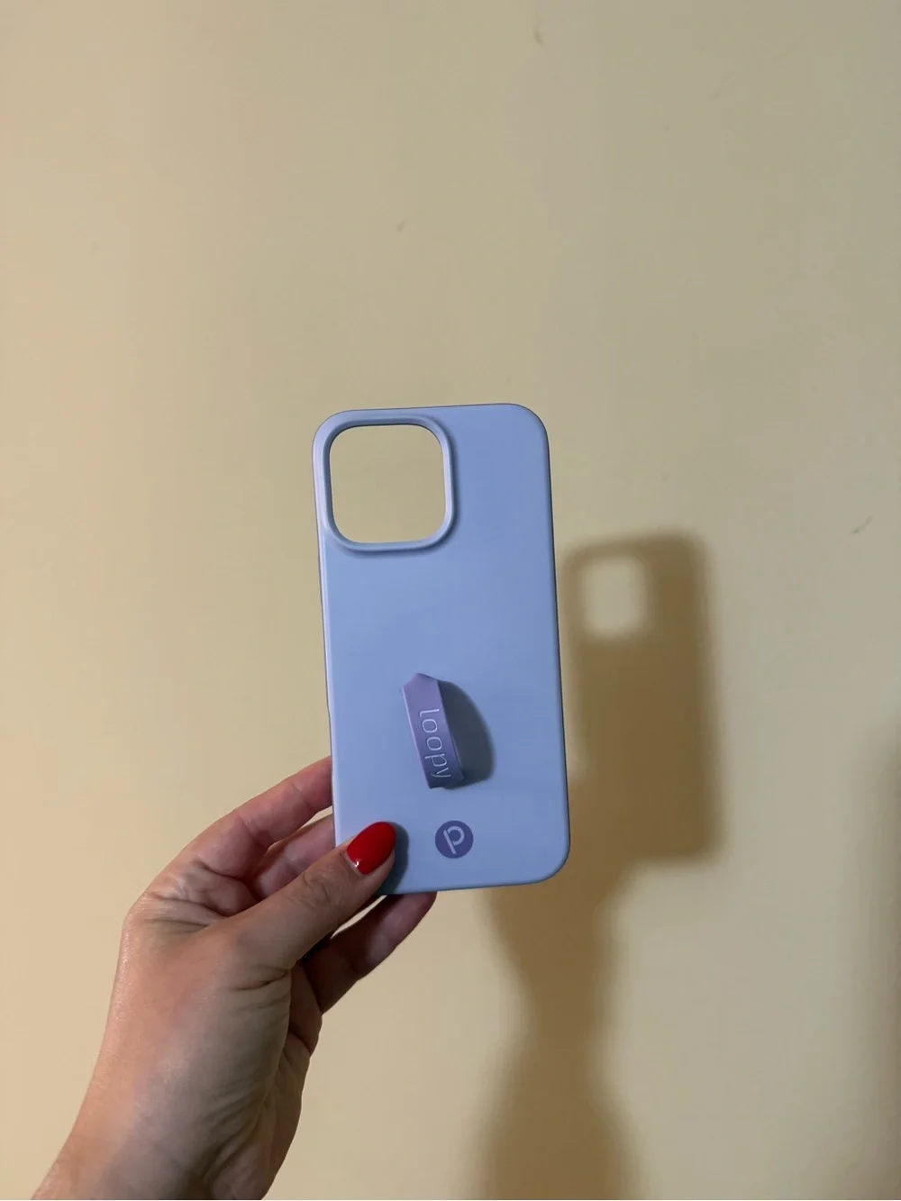 Purple iPhone 16 pro max loopy case!